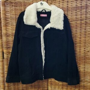 Gasoline Courdroy Jacket Fur Collar 2X